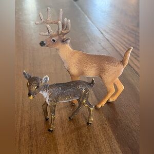 Schleich deer buck & fawn